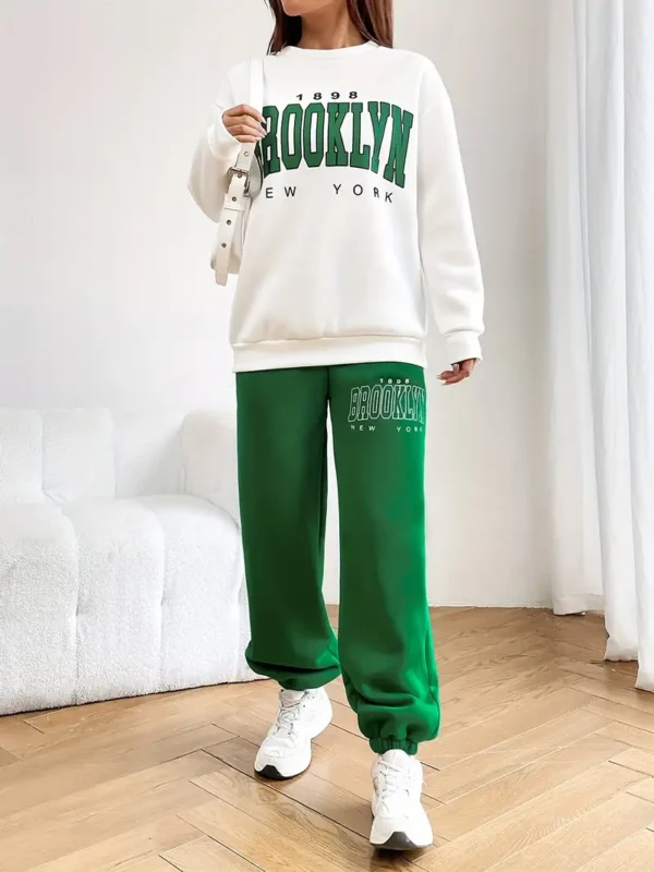 Polyester Sweatsuit Set