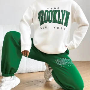 Polyester Sweatsuit Set