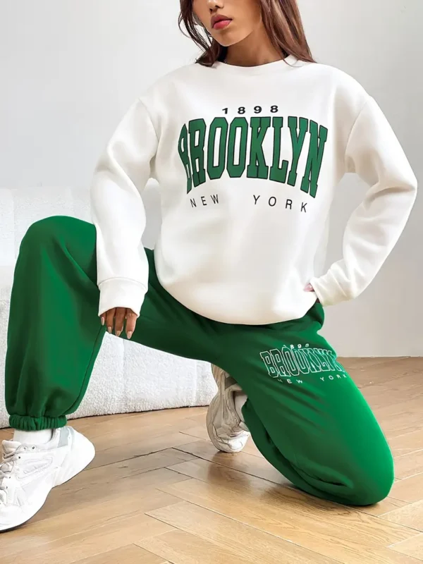 Polyester Sweatsuit Set